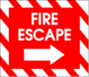 Fire Escape Clip Art
